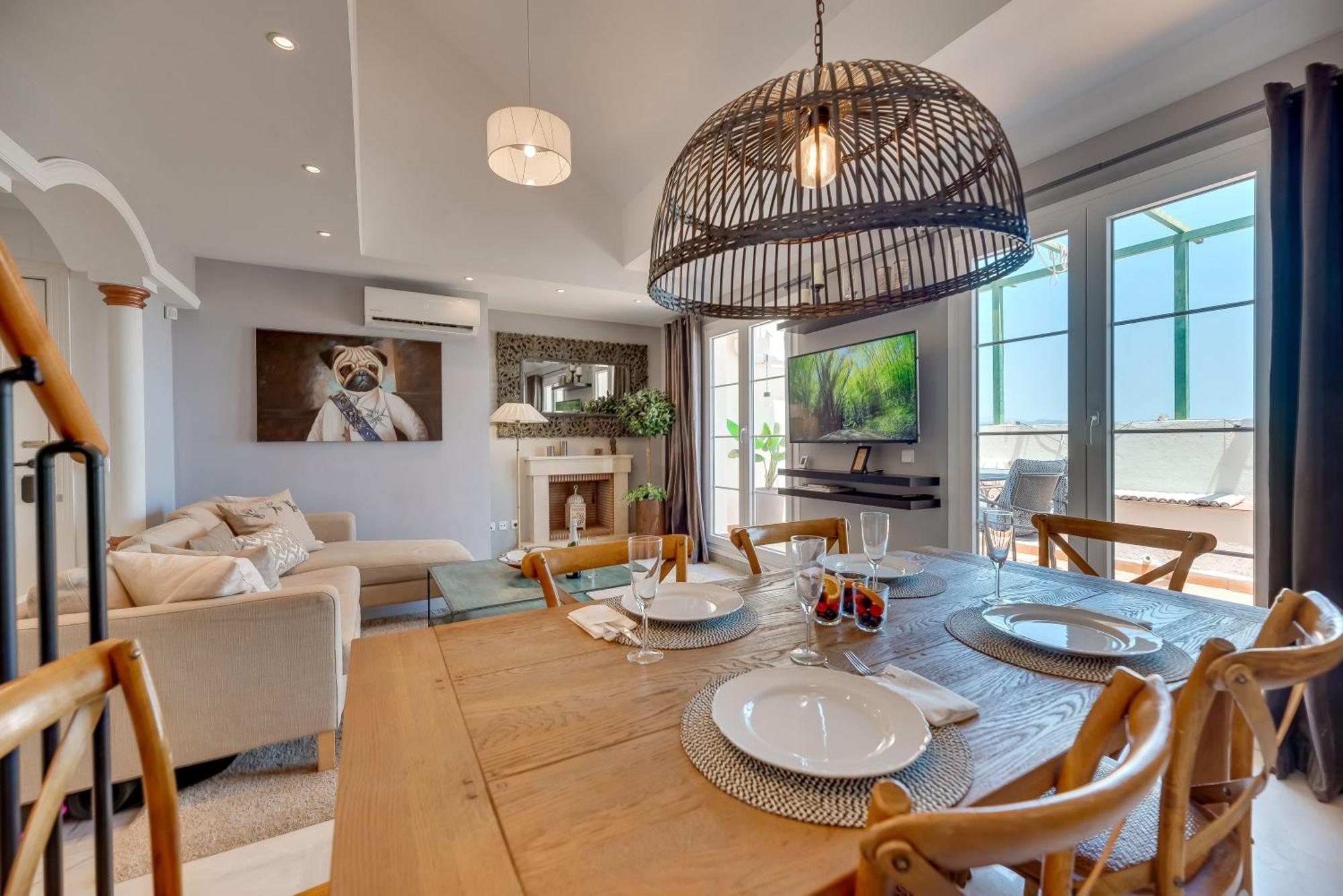 Elegant 2 Bdrm Penthouse With Bbq And Pools Appartement Marbella